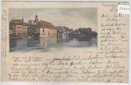Gruss aus Solothurn 1899 - Litho