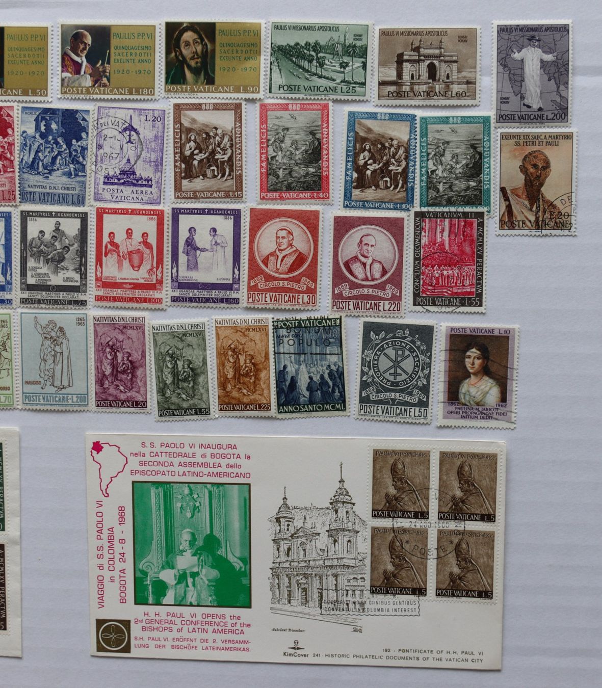 Alle Briefmarken: Briefmarken Vatikan – Gebraucht aus Oberentfelden von lakipul 2