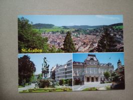 Ak Stadt St.Gallen mehrbildrig