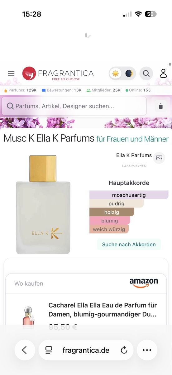 Profumi & Eau de Toilette: Ella K Musc K, 2 ml – Usato da Sursee venduto da nri_g5z8 1