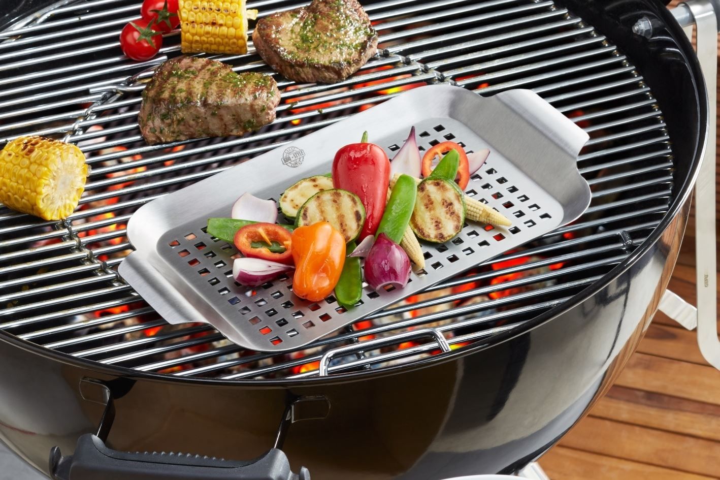 Padelle: Grillpfanne BBQ kleine Version von Gefu – Nuovo e nell'imballaggio originale da Wettingen venduto da kochshop 2