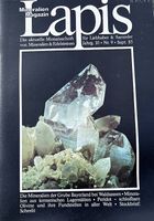 Buch : Mineralien Magazin Lapis - Jahrgang 1985