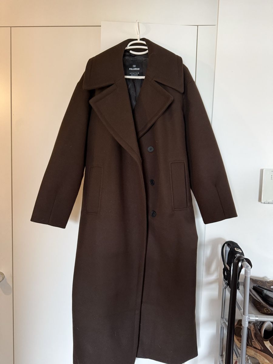Pull&Bear Mäntel: Pull&Bear Mantel, Gr. S, Top Zustand! Braun 49 – Neu (gemäss Beschreibung) aus Schlieren von NM_Nici