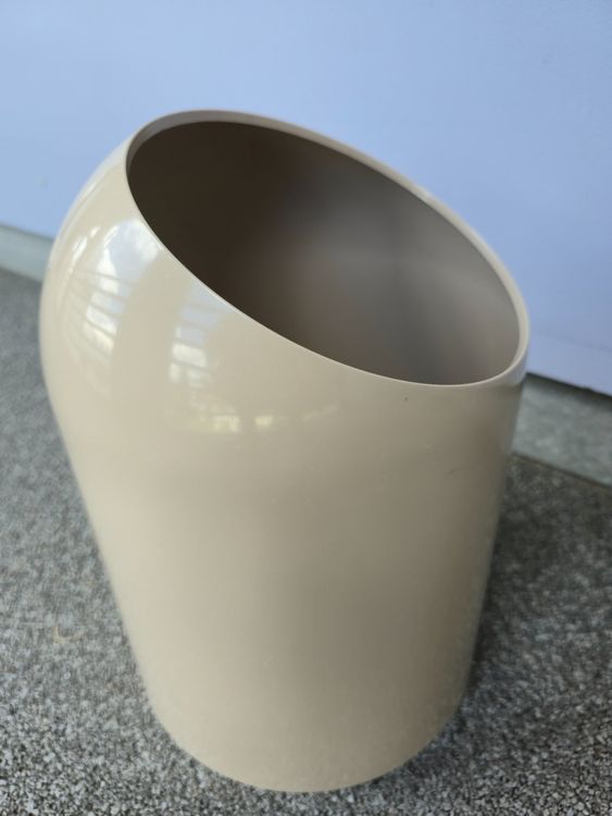 Pot à Coton Vintage Design Makio Hasuike Pour GEDY Italie - Années 70, Gris, Occasion (bon état)