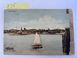 alte Ansichtskarte Romanshorn Hafen, 1903