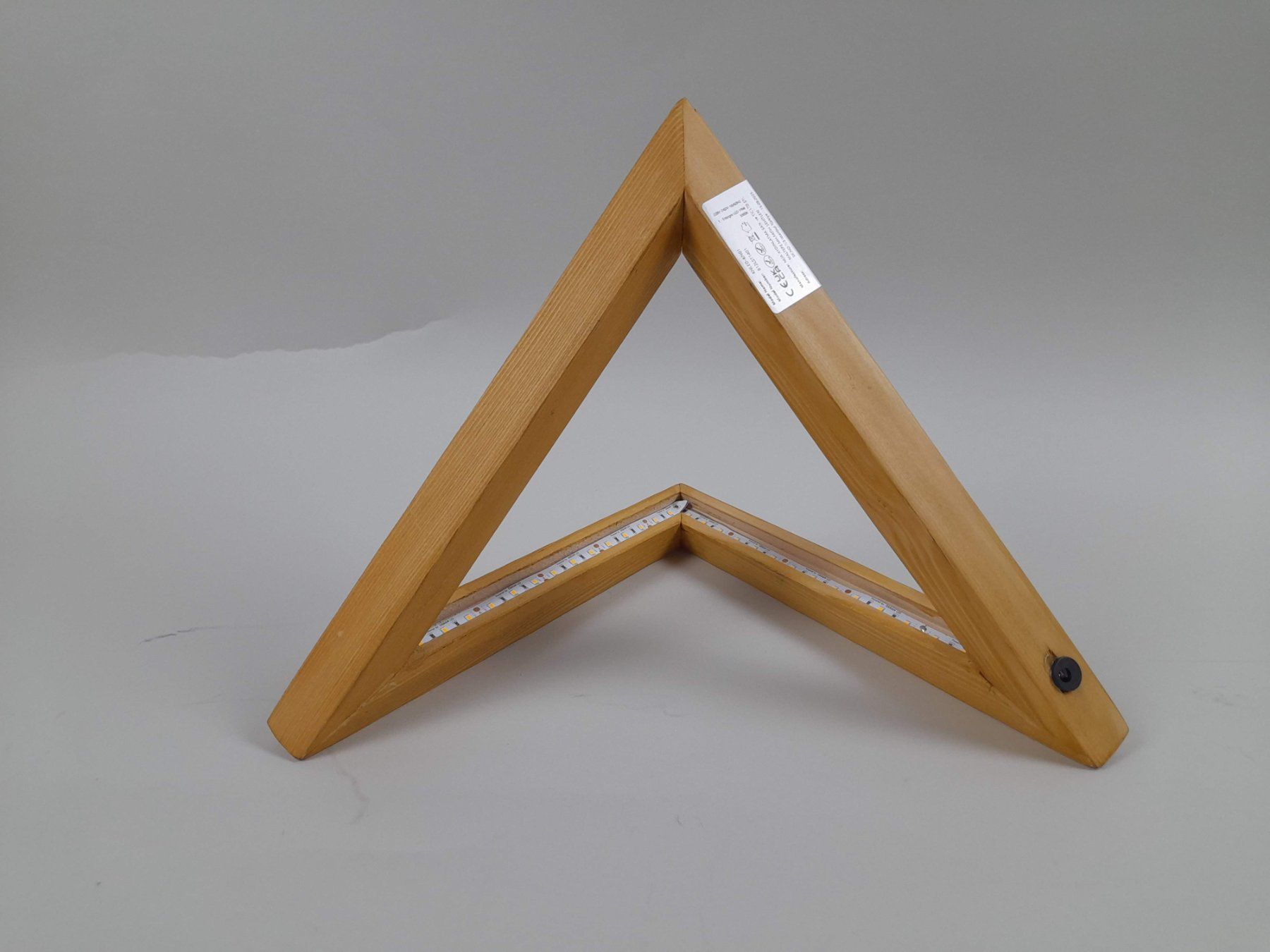 Lampade: Holzdreieck mit LED – Nuovo (secondo la descrizione) da Liebefeld venduto da Restwert_Liebefeld 2
