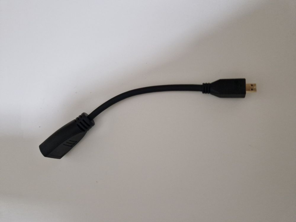Mini HDMI Zu HDMI Adapter Konverter Kompatibel Mit Guadeloupe
