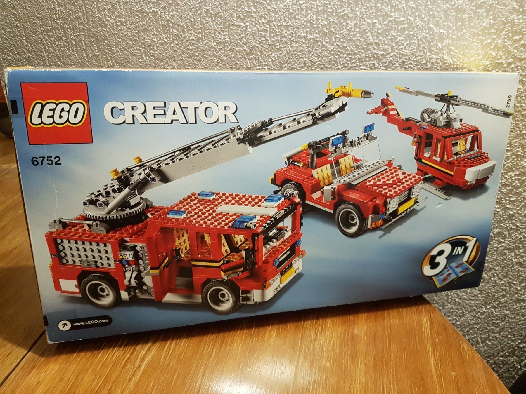Lego Kit di costruzioni: LEGO 6752 Fire Rescue Creator 3in1 OVP – Nuovo e nell'imballaggio originale da Basadingen venduto da NekoBricks 1