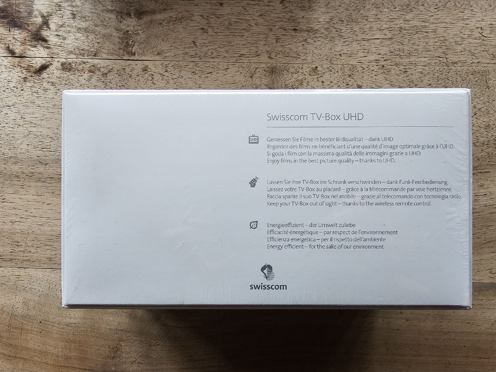 Swisscom Modem & Router: Swisscom TV-Box UHD – Nuovo e nell'imballaggio originale da Wald ZH venduto da Grappe 1
