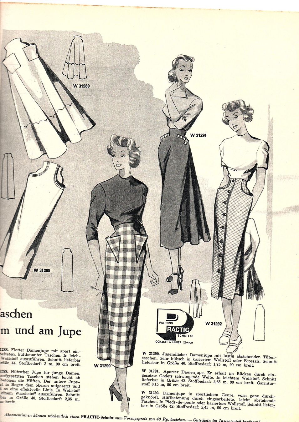 Riviste & Magazine: Modemagazin Wochenblätter 1949 – Usato da Mörschwil venduto da lindaswunderkiste 3