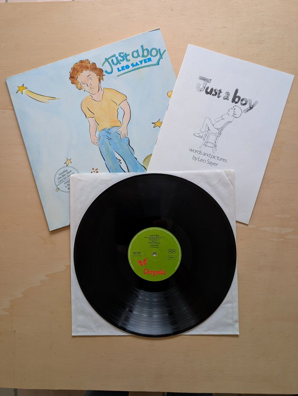 Schallplatten: Leo Sayer 4x  mit Beilage – Gebraucht aus Ebikon von soundundvielfalt 2