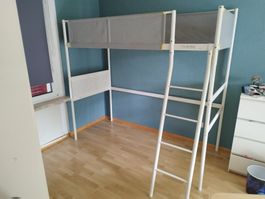 IKEA VITVAL Hochbett 90x200 – DEFEKT – Abbau durch Käufer