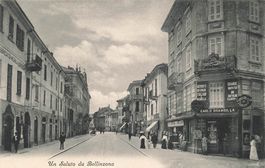 Bellinzona TI Via del centro animata