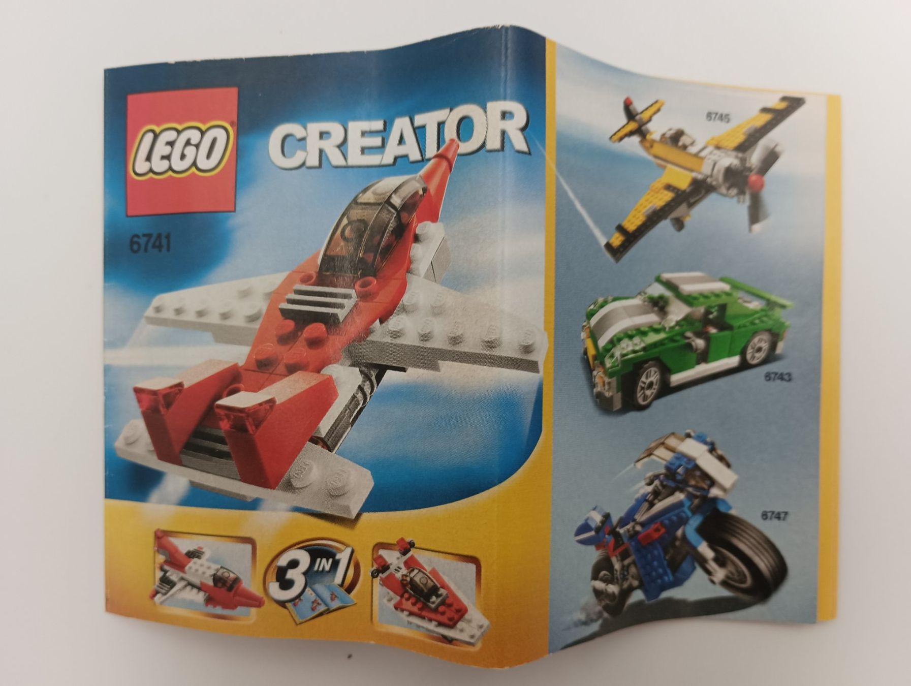 Lego Giocattoli: 6741 Mini Jet – Usato da Bremgarten AG venduto da redstar69 2
