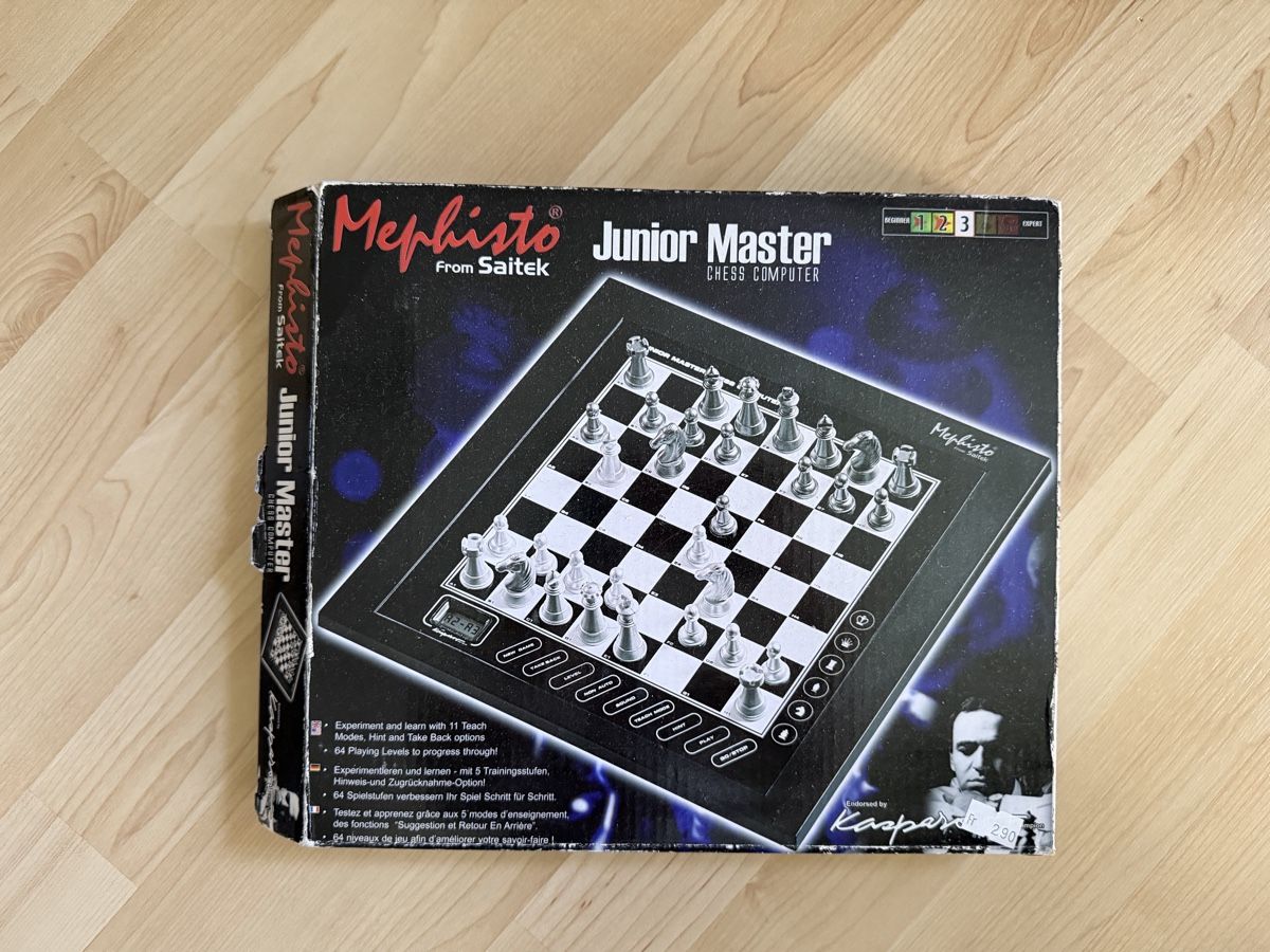 Giocattoli: Jeu d'échecs électronique Mephisto Junior Master – Usato da Boudry venduto da len_2lpk