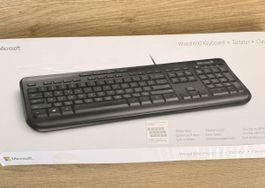 Microsoft Wired 600 Tastatur neu QWERTZU USB Anschluss