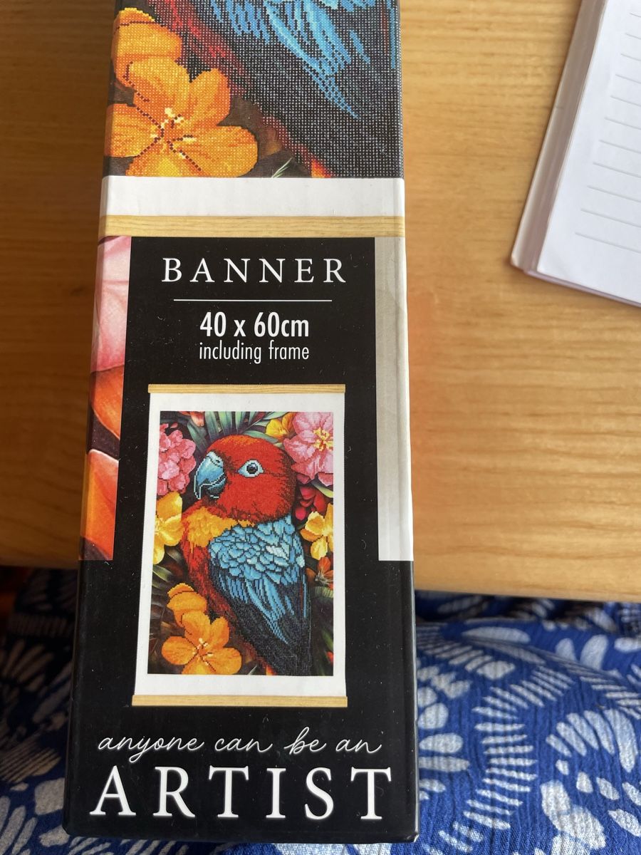 Bastelsets: Diamond Painting Vogel – Neu und originalverpackt aus Wattwil von Weinachtsmann