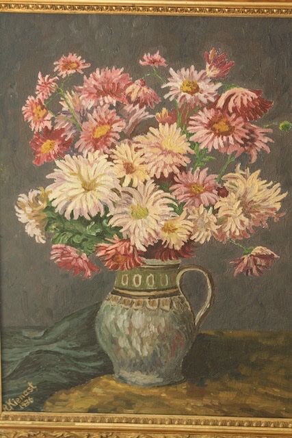 Gemälde: Ölbild Stillleben "Blumenstrauss" – Gebraucht aus Muri b. Bern von rasastro 3