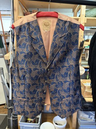 Weste Wah Maker L Paisleymuster guter Zustand