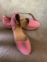 Espadrilles Hammerstein rosa mit Riemen neuwertig