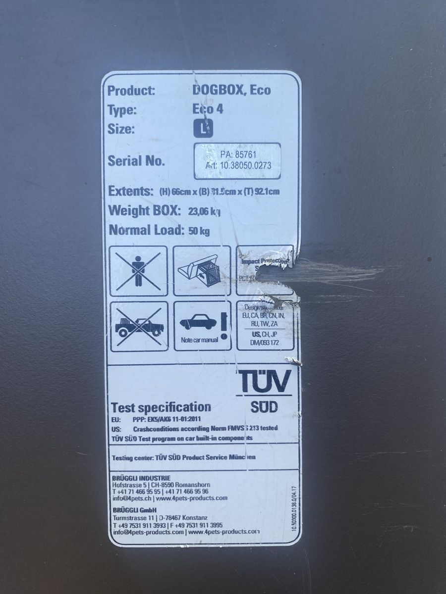 Cucce & Letti: Hundebox ECO 4 – Usato da Adlikon venduto da lol_76g2 3
