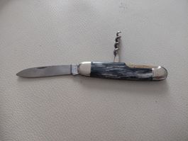Vintage Taschenmesser Made in Germany mit Korkenzieher gebr.