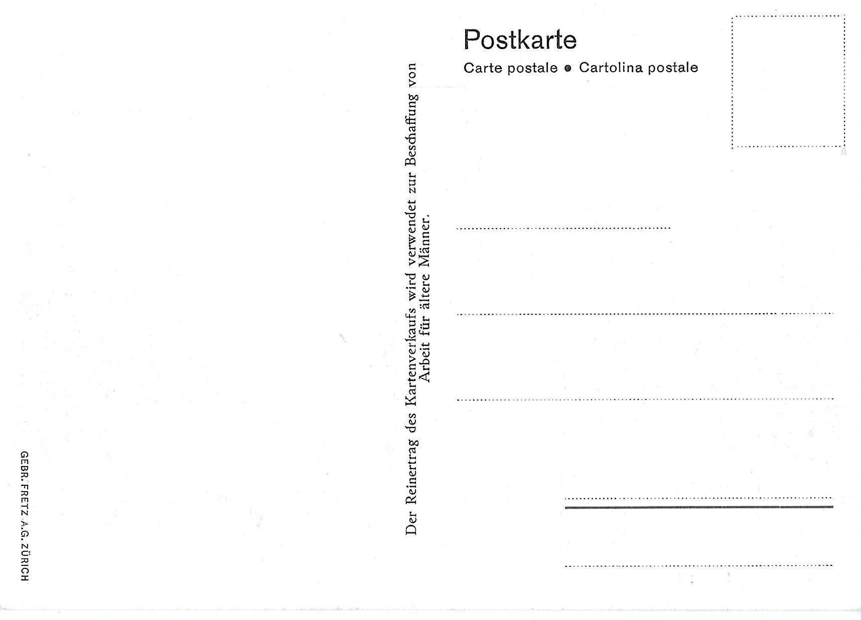 Cartoline postali: Braunwald, Schönwetter – Usato da Frauenfeld venduto da Merk52 1