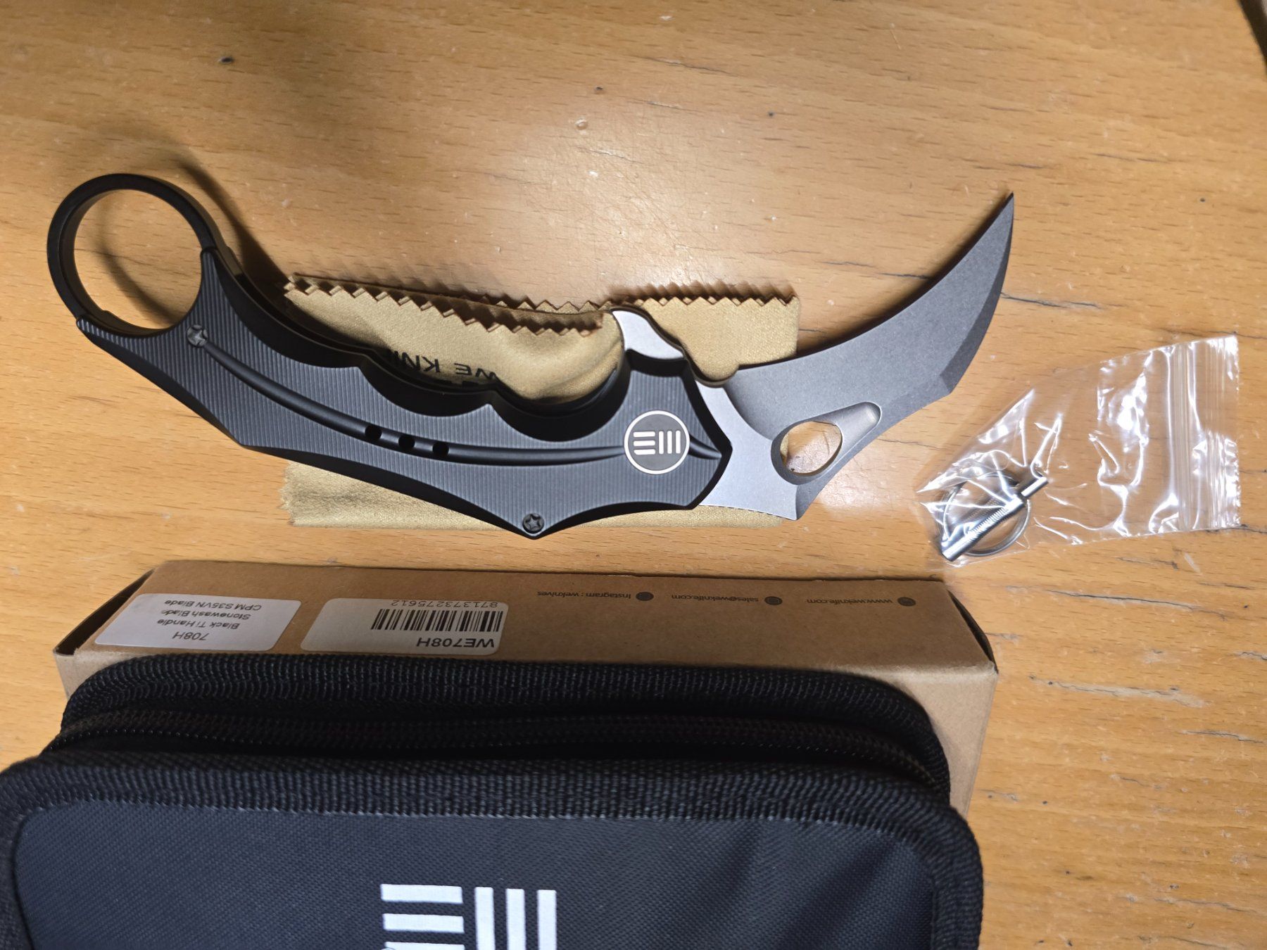 Couteaux de poche: WE Knife 708 H – Neuf (Voir description) à Ettingen par 1025andreas 1
