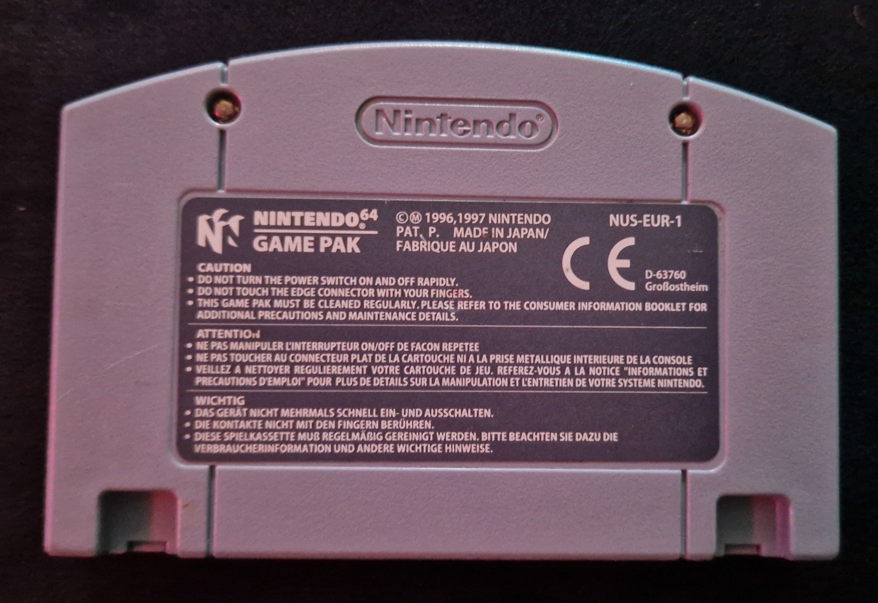Nintendo Giochi: Goldeneye 007 Nintendo 64 – Usato da Villars-sur-Glâne venduto da MrLobTec 1