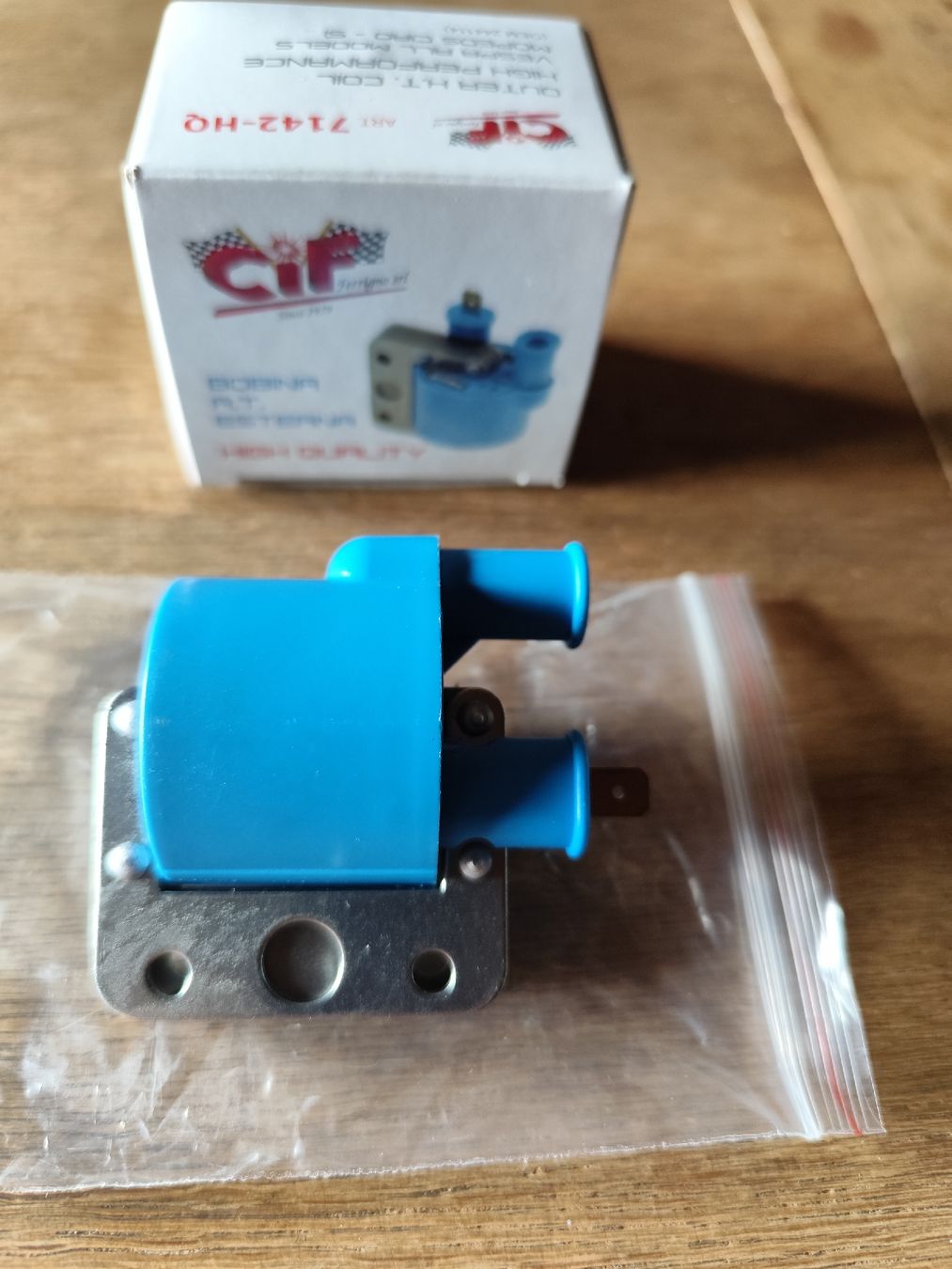 Vespa Tutti i ricambio per moto: Zündspule CIF, Vespa Smallframe, Wideframe – Nuovo e nell'imballaggio originale da Grüningen venduto da stellagolightly 3