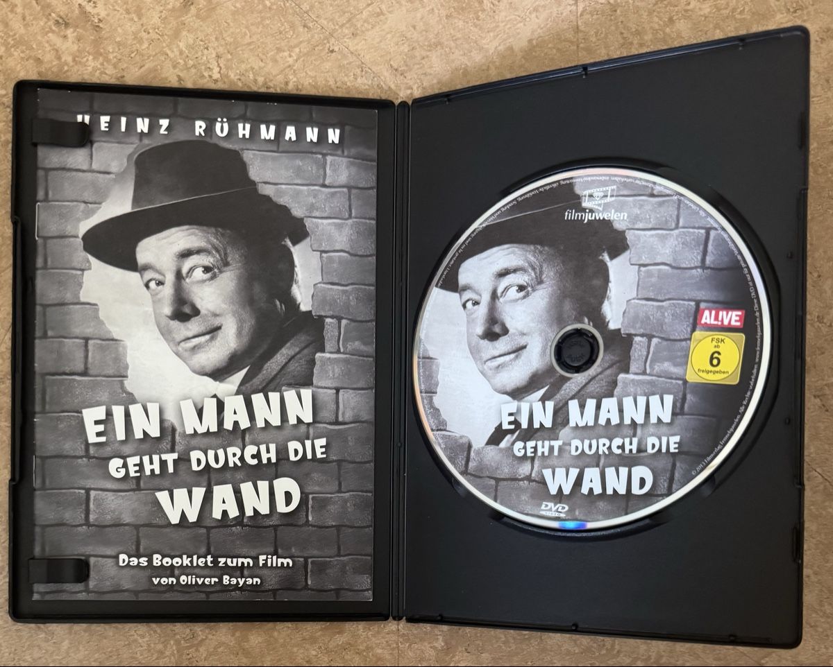 Alle DVDs: EIN MANN GEHT DURCH DIE WAND – Neu (gemäss Beschreibung) aus Dietikon von AndreaSch01 2