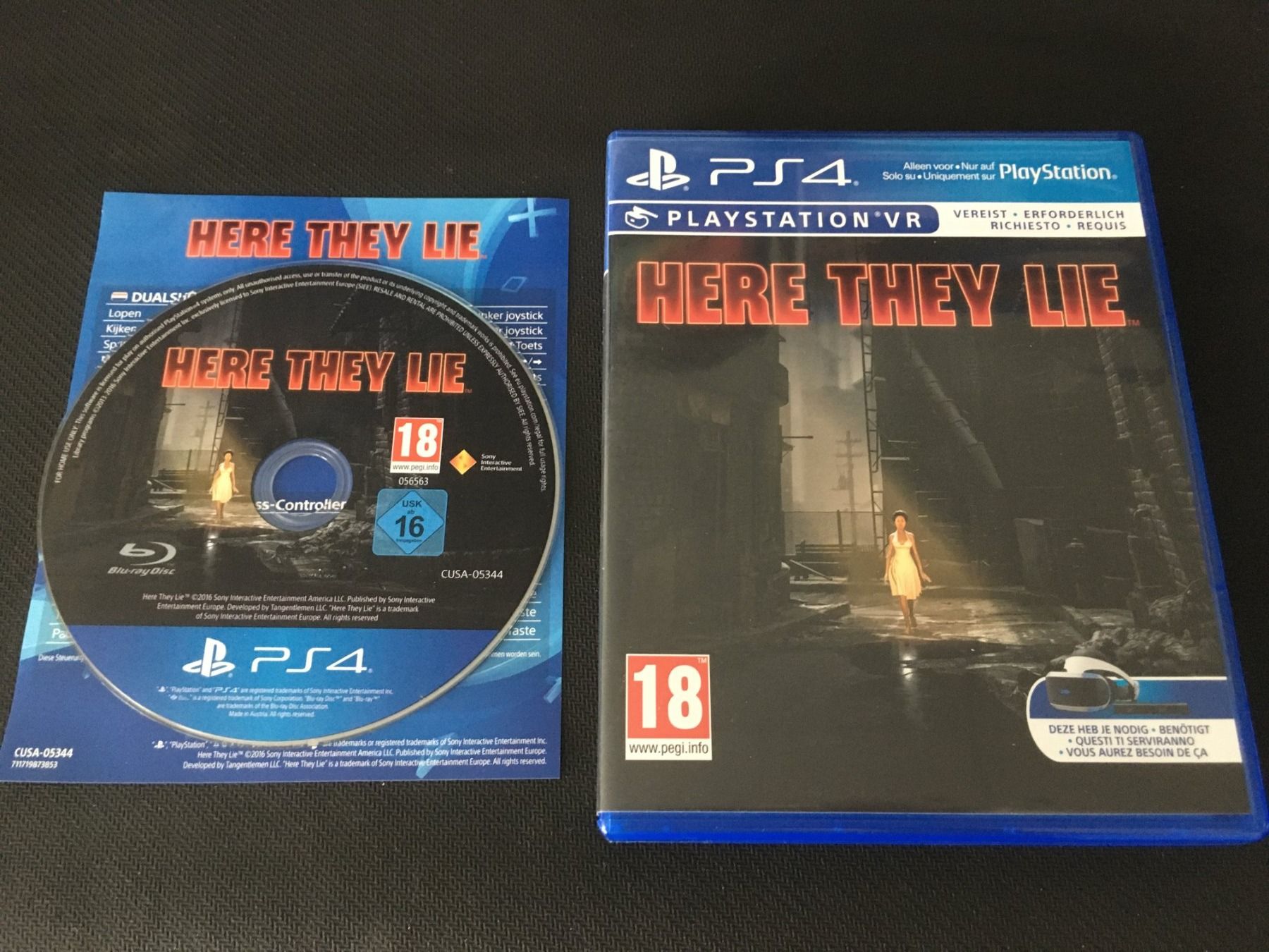 Sony Spiele: Here They Lie für Playstation 4 – Gebraucht aus St.Gallen von sjosjo