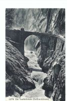 Andermatt Uri, Teufelsbrücke, Gotthardstrasse
