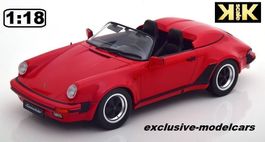PORSCHE 911 Speedster 1989 rot 1:18 von KK-Scale