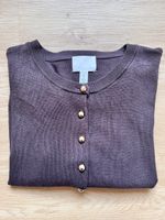 Cardigan braun
