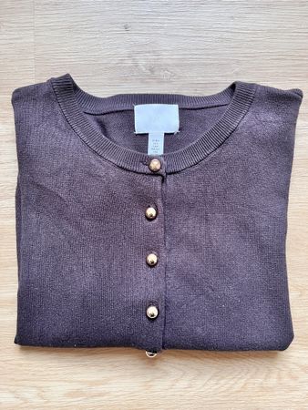 Cardigan braun