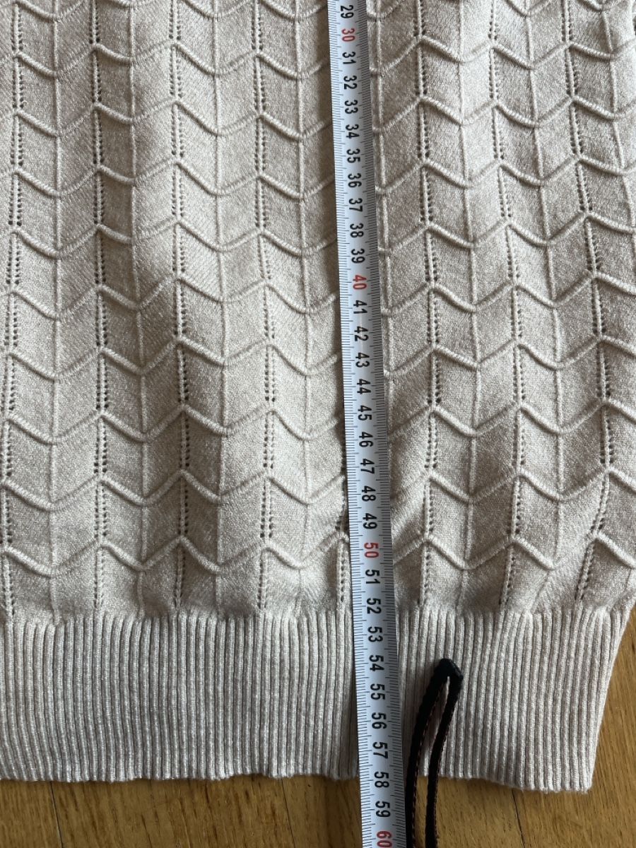 Pulls & Sweat-shirts: Strickpullover kurzarm beige, M – D'occasion à Solothurn par Bobesch08 4