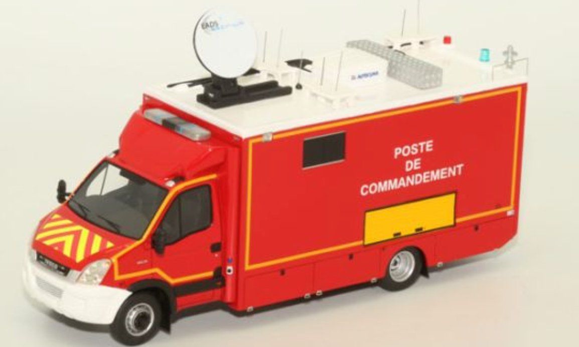 Modellbausätze & Standmodelle: IVECO Daily pompier VPC poste de commandement Alerte 0056 – Neu und originalverpackt aus Lausanne von Techobby