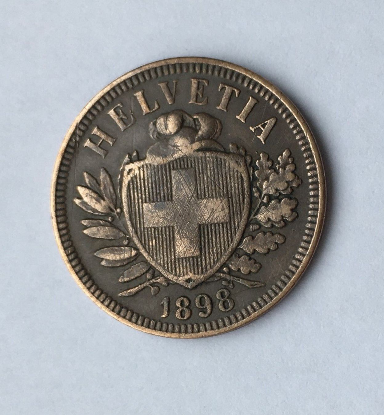 Tutti le monete: 1898 2 Rappen ss-vz – Usato da Kirchberg SG venduto da Helveticus00
