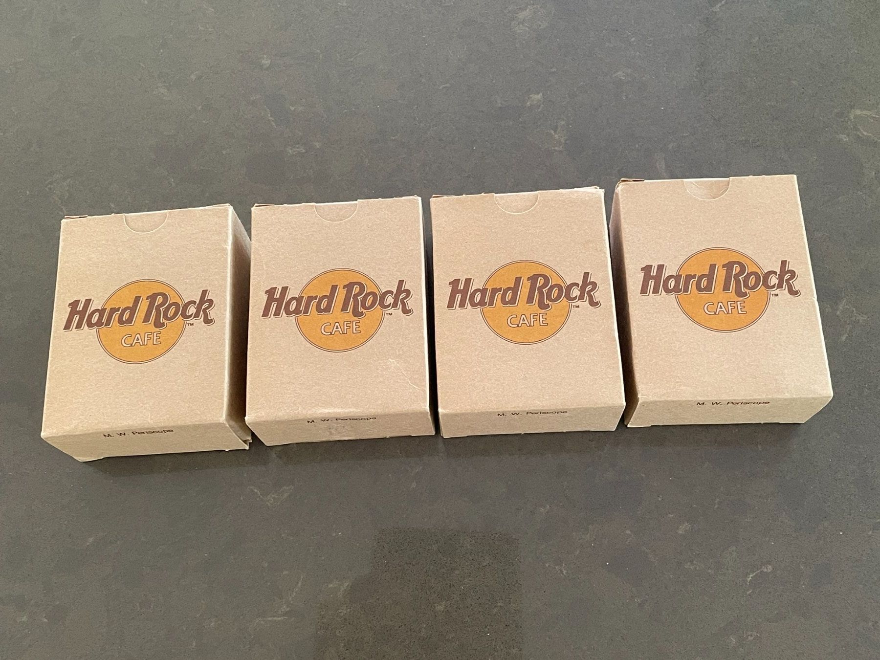 Hard Rock Cafe Bicchieri: Hard Rock Café San Francisco Shot Gläser – Usato da Adlikon venduto da allforyouweinland 1