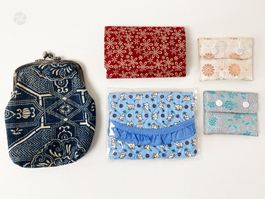 Etui Mix aus Japan 5 Stück Necessaire Täschchen