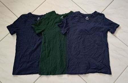 T-Shirt 3 Stück Grösse 134 / 140 NEU
