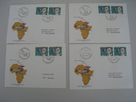 Mittelholzer Afrika Flug gebraucht 4Umschläge   (55)