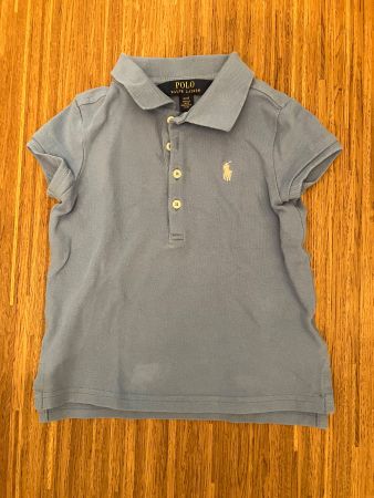 Poloshirt von Polo Ralph Lauren, Gr. 104, blau 🛍️