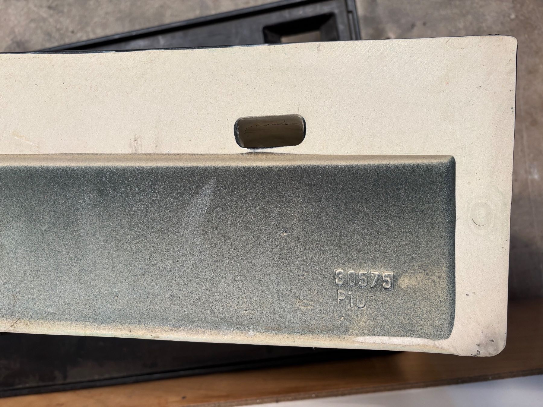 Lavabi & lavandini: Schwarzes Lavabo/Waschbecken - Keramik – Usato da Winterthur venduto da ReUse_Baumarkt 3