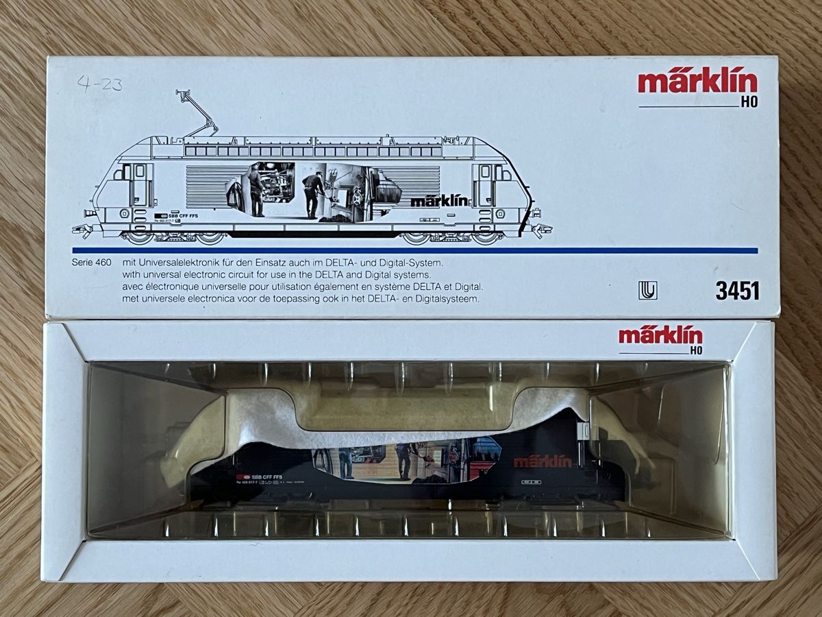 Märklin Modellini di ferrovie: SBB Re 460 Heizer Märklin defekt – Difettoso da Basel venduto da Re620_11627 8