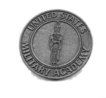 Medaille der US-Militärakademie West Point, New York 1975