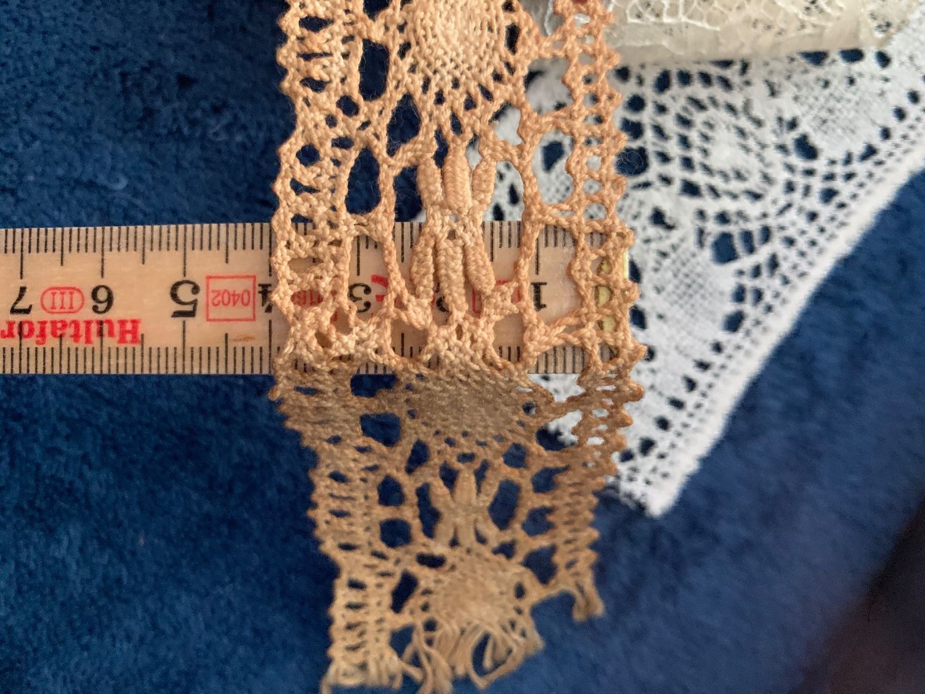 Dekobänder: Borte Band spitze Creme braun beige 11 – Neu (gemäss Beschreibung) aus Buchs SG von Billikatze5 3