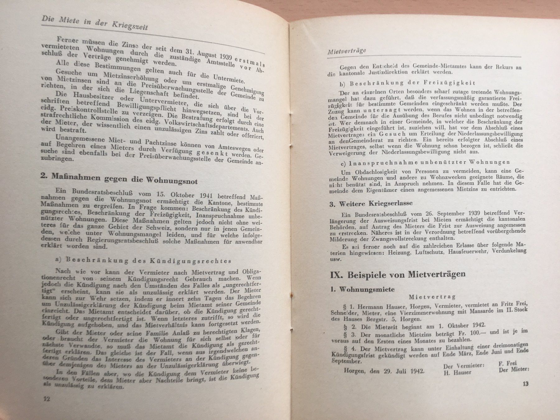 Bücher: Das schweizerische Mietrecht - E. Lienhart – Gebraucht aus Grenchen von Kogi7 5