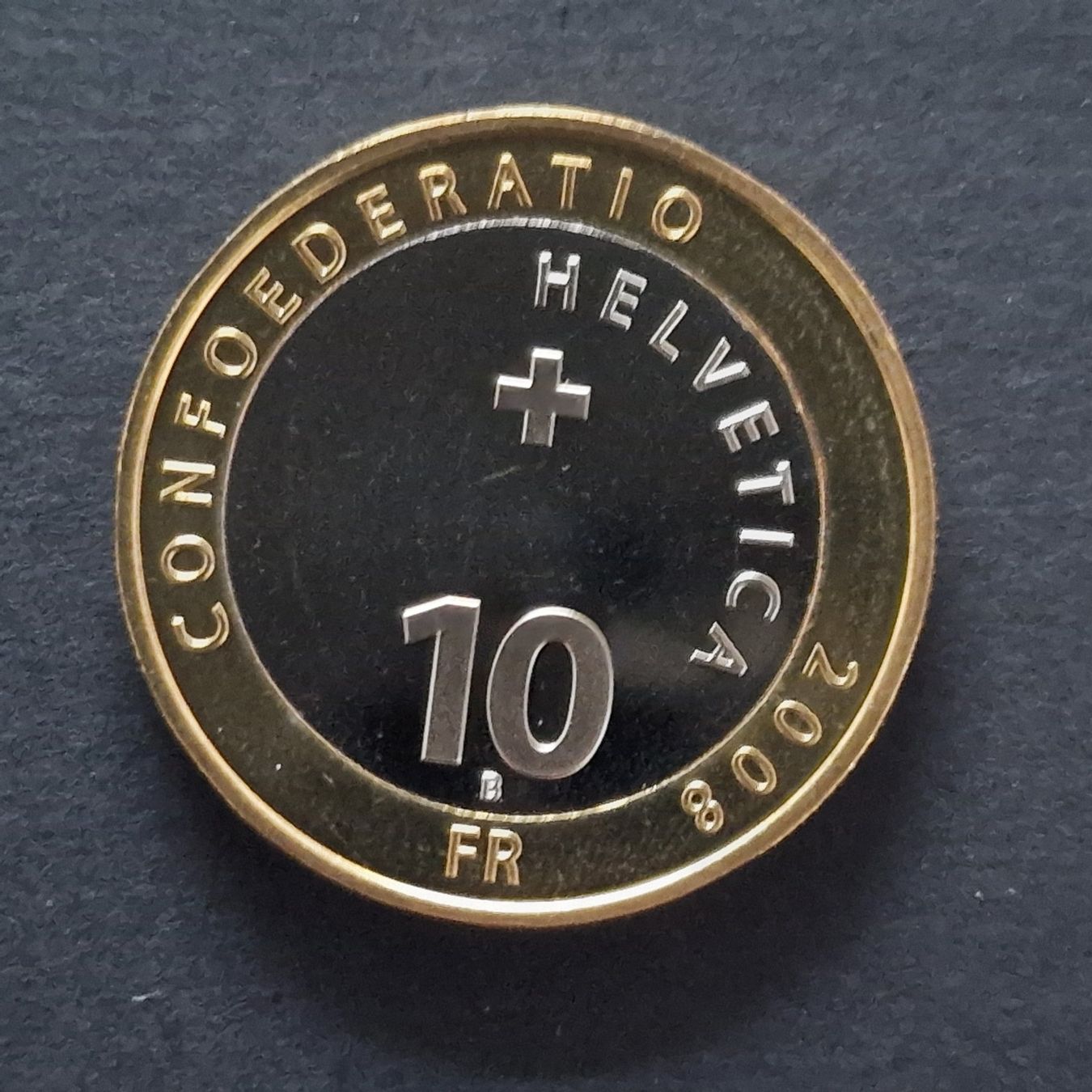 Alle Münzen: CHF 10.- commémorative 2008 – Gebraucht aus Bouveret von psv01 3